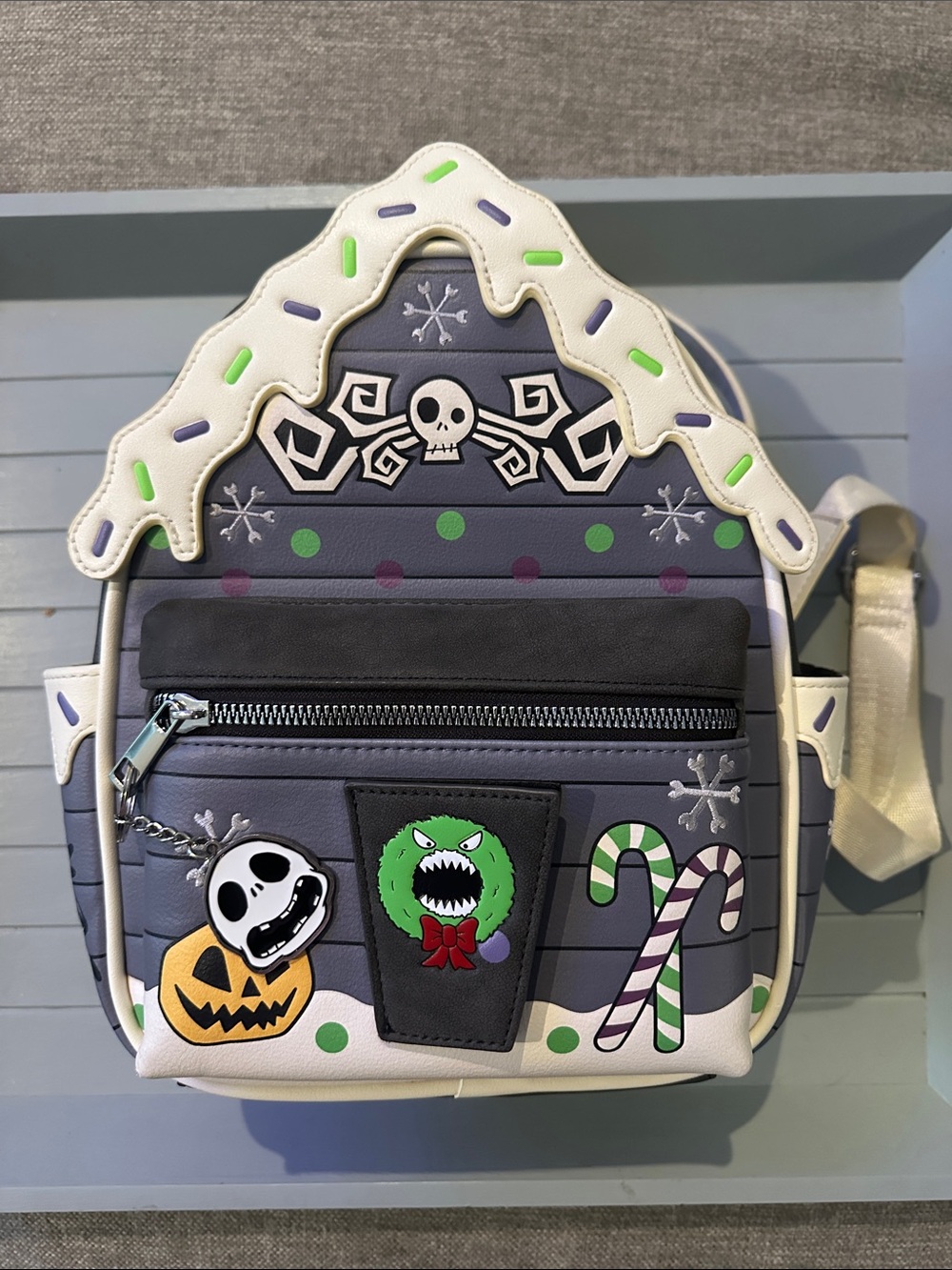 Bioworld Bag Nightmare Before Christmas Gingerbread House Mini Backpack